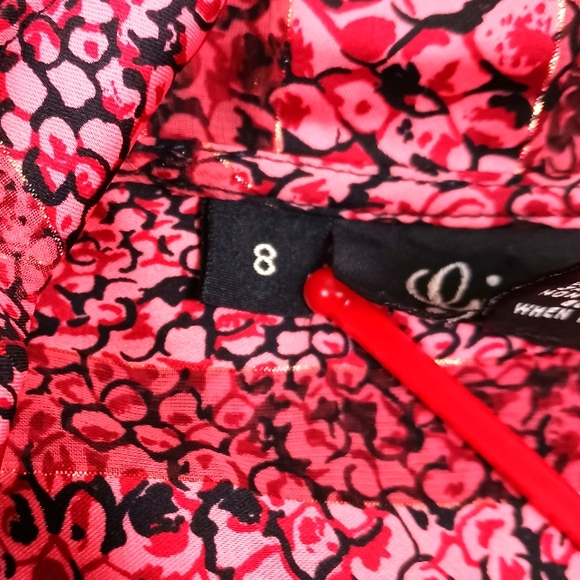 Vintage 1970's GIANNA Silky Blouse - Picture 6 of 7